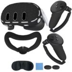 ست محافظ سیلیکونی ۶ تکه لوازم جانبی واقعیت مجازی مناسب Meta Quest 3