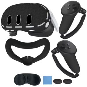 ست محافظ سیلیکونی ۶ تکه لوازم جانبی واقعیت مجازی مناسب Meta Quest 3