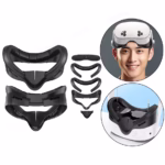 فیس کاور و اینترفیس چرمی PU متا کوئست 3S